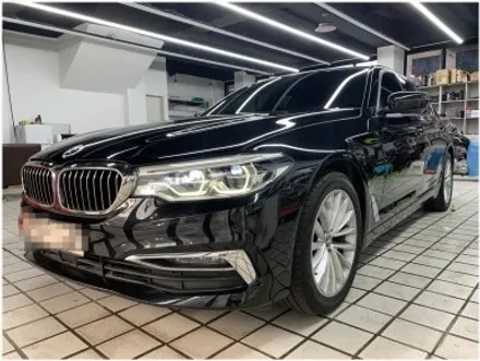 부산 명지 썬팅 BMW 5시리즈 G30 썬팅 재시공 및 아이나비 블랙작스 장착입니다