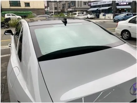 그랜저 GN7 썬팅 재시공 작업입니다 블락포디 비바