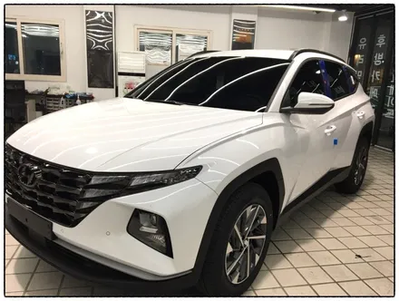 명지썬팅 NX4 투싼 신차패키지 작업입니다