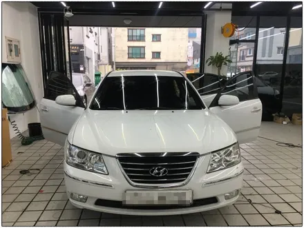 현대 NF 쏘나타 레이노 썬팅 재시공입니다 강서구 명지 신호동 국제신도시 오션시티 대저 지사동 용원 진해 녹산 사하구 북구 엄궁 사상구 다대포 장림 신평