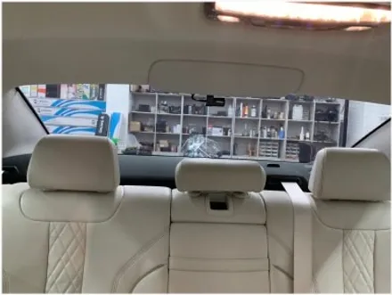 부산 명지 썬팅 BMW 5시리즈 G30 썬팅 재시공 및 아이나비 블랙작스 장착입니다