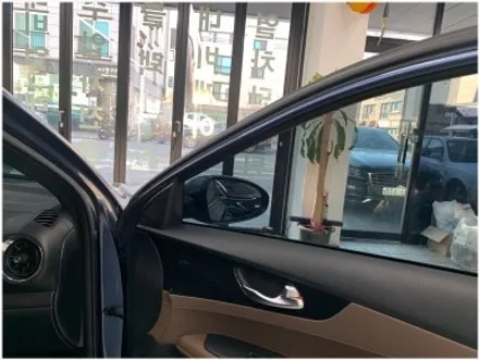 부산 강서구 기아 K3 썬팅 블락포디 디토 재시공입니다