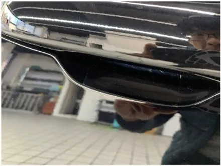 부산 명지 르노코리아 콜레오스 신차 썬팅 작업입니다