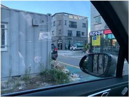 GV80 블락포디 스카이블루 재시공입니다