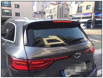 명지썬팅 르노삼성 QM6 레인보우 썬팅입니다