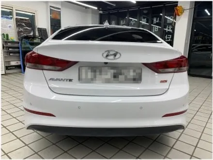 부산 강서구 명지 아반떼 AD 썬팅 재시공입니다 레이노 S9