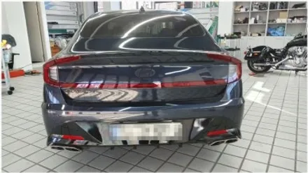 쏘나타 DN8 부산 컬러안전벨트 교체 작업입니다