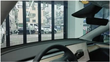 부산 명지 테슬라 모델Y  에버그린 S99 썬팅 시공입니다