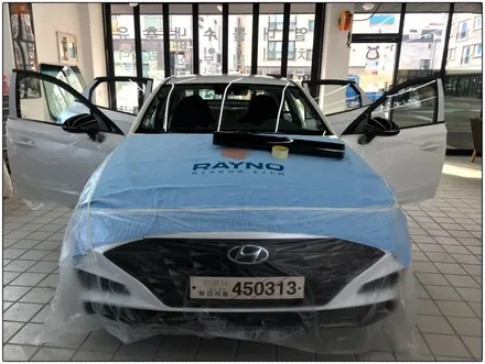 현대 쏘나타 센슈어스 1.6 신차패키지 작업입니다 강서구 명지 국제신도시 오션시티 사하구 북구 사상구 다대포 녹산 용원 대저 파노라마 레이노