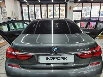 명지 BMW 7시리즈 G11 레이노 썬팅 재시공입니다