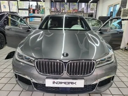 명지 BMW 7시리즈 G11 레이노 썬팅 재시공입니다