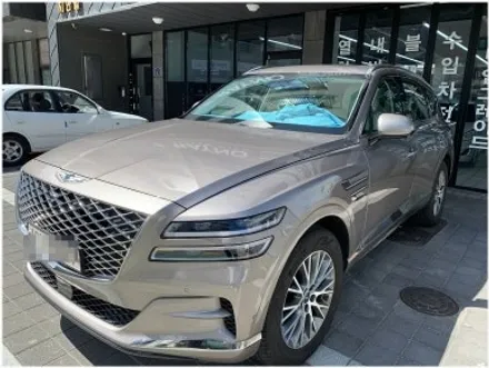 GV80 블락포디 스카이블루 재시공입니다