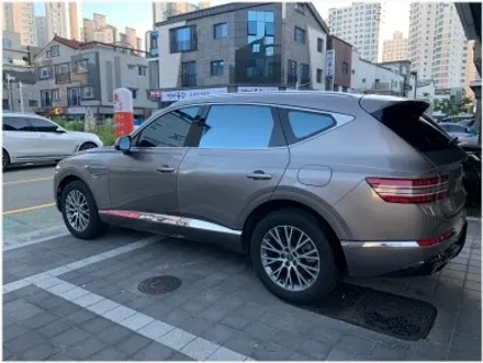 GV80 블락포디 스카이블루 재시공입니다