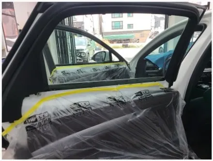 부산 제네시스G80 블락포디 스카이블루로 봄단장 합니다