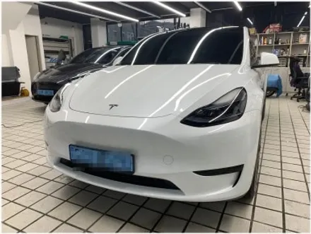 부산 명지썬팅 테슬라 모델Y 신차 패키지 작업입니다