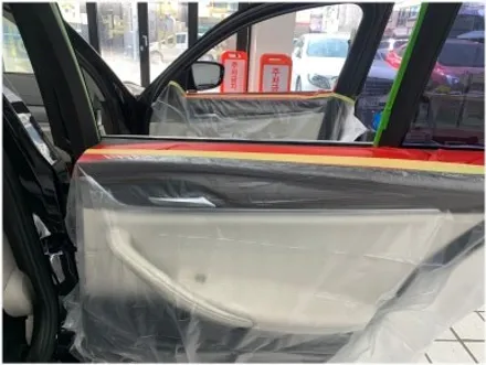 부산 명지 썬팅 BMW 5시리즈 G30 썬팅 재시공 및 아이나비 블랙작스 장착입니다
