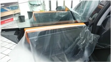 부산 명지 테슬라 모델3 에버그린  S99 썬팅 시공입니다