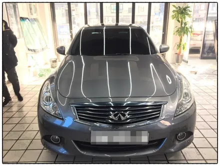 명지썬팅 인피니티 G37 썬팅 재시공 작업입니다