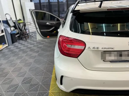 [벤츠 A45 amg] 수원 광교 유막 제거 및 발수 코팅, 디테일링 작업 / 수원 영통구 이의동