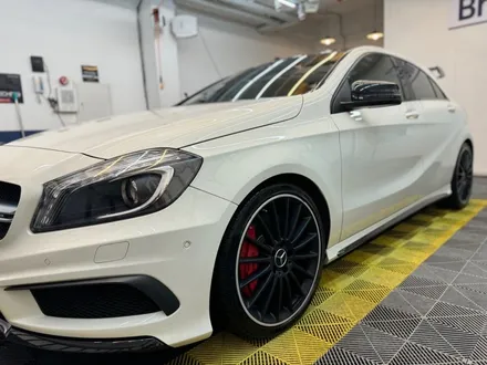 [벤츠 A45 amg] 수원 광교 유막 제거 및 발수 코팅, 디테일링 작업 / 수원 영통구 이의동