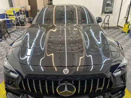 [벤츠 AMG GT43 4도어] 수원 광교 석회물 제거 / 수원 영통구 이의동