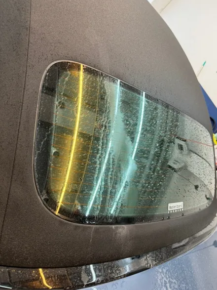 [BMW 420i] 소프트탑 석회물 제거, 광교 석회물 제거, 유막 제거 및 발수 코팅 / 수원 영통구 이의동