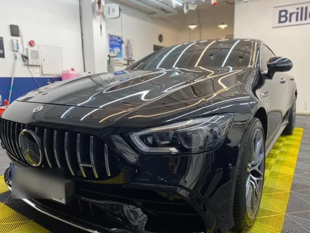 [벤츠 AMG GT43 4도어] 수원 광교 석회물 제거 / 수원 영통구 이의동