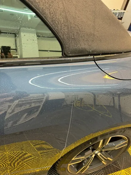 [BMW 420i] 소프트탑 석회물 제거, 광교 석회물 제거, 유막 제거 및 발수 코팅 / 수원 영통구 이의동