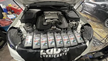 [엔진오일 평택 안성 송탄 천안 아산 당진 서산] 2bro 투브로 벤츠 GLC 63 AMG 100%합성유 엔진오일 교환 / 화성 융건로