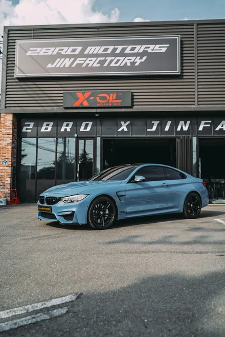 수원 화성 동탄 오산 평택 투브로모터스 2BRO BMW m4 엑소루브 엑스 오일 xoil 합성유 엔진오일 교환 / 화성 융건로