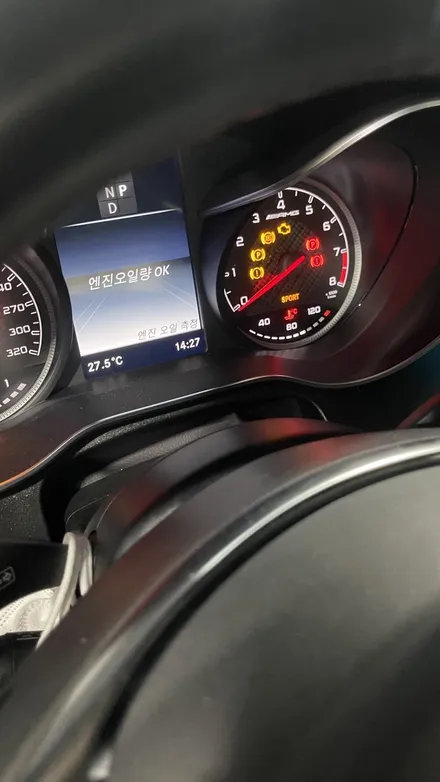 [엔진오일 평택 안성 송탄 천안 아산 당진 서산] 2bro 투브로 벤츠 GLC 63 AMG 100%합성유 엔진오일 교환 / 화성 융건로