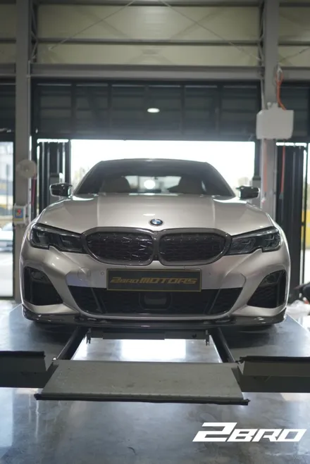 수원 화성 동탄 오산 송탄 평택 투브로모터스 바디킷 공임작업 합성유 엔진오일 튜닝 BMW M340i 바디킷작업 / 화성 융건로