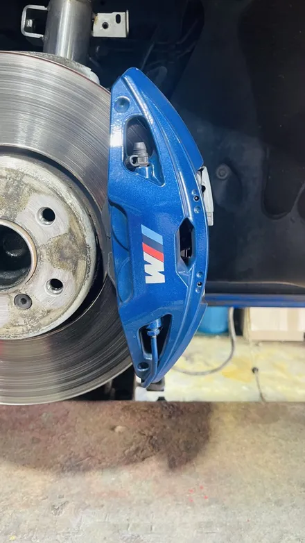 2Bro 작업 이야기 [평택 안성 송탄 아산 천안 서산 당진] 평택 2bro 투브로 BMW M340i 캘리퍼 도색 M로고 각인 / 화성 융건로