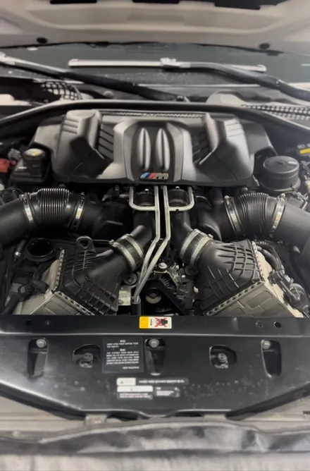 [엔진오일 평택 안성 송탄 천안 아산 당진 서산] 2bro 투브로 BMW M5 100%합성유 엔진오일/디퍼런셜오일 교환 / 화성 융건로