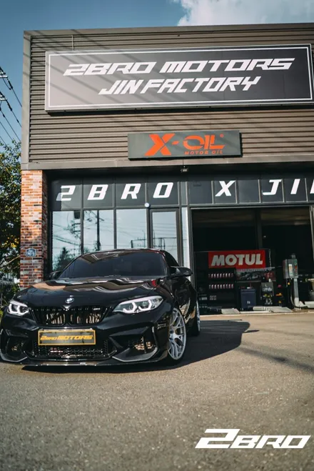 수원 화성 동탄 평택 투브로 모터스 캘리퍼도색 BMW F87 M2      세라믹 골드 캘리퍼도색 / 화성 융건로
