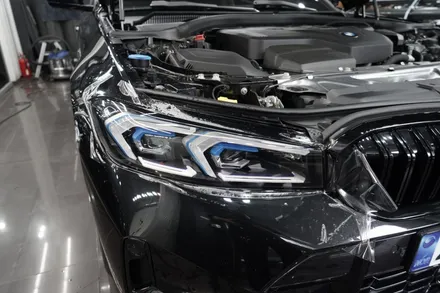 BMW 320i 헤드라이트 PPF, 테일램프 PPF 시공후기 / 수원광교 PPF 브로쉴드 / 경기 수원