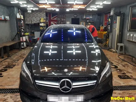 강서구 마곡 지구 벤츠 A45 AMG 자동차 광택 벤츠  강서구 차량 내부 스팀세차장 / 서울 강서