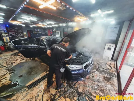 강서구 마곡 BMW 디테일링 스팀세차(차량 내부 스팀세차) / 서울 강서