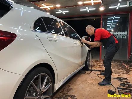 강서구 마곡 지구 벤츠 A45 AMG 자동차 광택 벤츠  강서구 차량 내부 스팀세차장 / 서울 강서