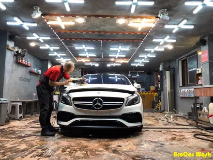 강서구 마곡 지구 벤츠 A45 AMG 자동차 광택 벤츠  강서구 차량 내부 스팀세차장 / 서울 강서