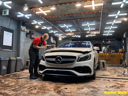 강서구 마곡 지구 벤츠 A45 AMG 자동차 광택 벤츠  강서구 차량 내부 스팀세차장 / 서울 강서