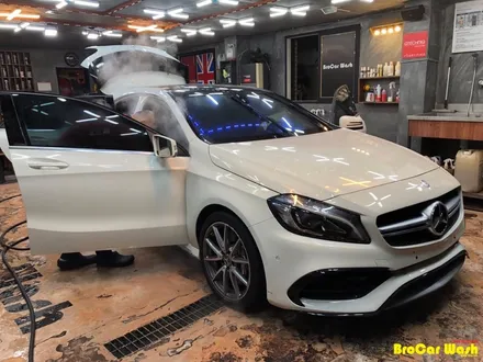강서구 마곡 지구 벤츠 A45 AMG 자동차 광택 벤츠  강서구 차량 내부 스팀세차장 / 서울 강서