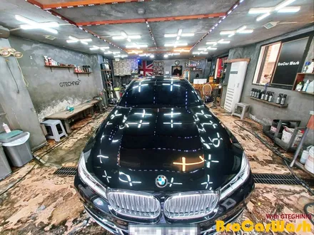 강서구 마곡 BMW7 (차량 내부 스팀세차)(왁스) 시 공 (냄새제거) / 서울 강서구