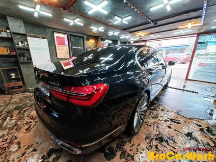 강서구 마곡 BMW7 (차량 내부 스팀세차)(왁스) 시 공 (냄새제거) / 서울 강서구