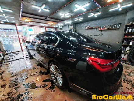 강서구 마곡 BMW7 (차량 내부 스팀세차)(왁스) 시 공 (냄새제거) / 서울 강서구