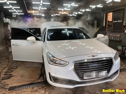 김포공항 무료주차 꿀.... 팁  (EQ900 디테일링 스팀세차) 차량 내부  스팀세차( 전면 유리복원) / 서울 강서