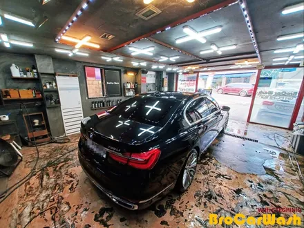 강서구 마곡 BMW7 (차량 내부 스팀세차)(왁스) 시 공 (냄새제거) / 서울 강서구