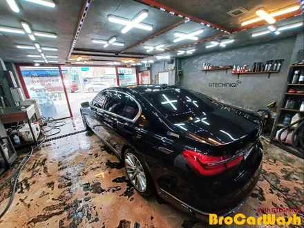 강서구 마곡 BMW7 (차량 내부 스팀세차)(왁스) 시 공 (냄새제거) / 서울 강서구