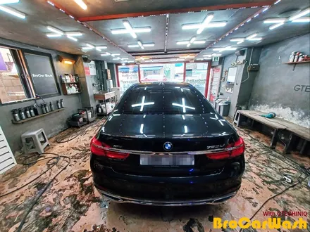 강서구 마곡 BMW7 (차량 내부 스팀세차)(왁스) 시 공 (냄새제거) / 서울 강서구