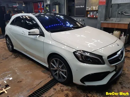 강서구 마곡 지구 벤츠 A45 AMG 자동차 광택 벤츠  강서구 차량 내부 스팀세차장 / 서울 강서